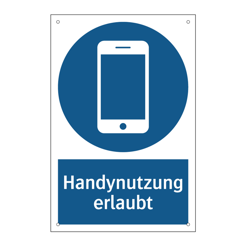 Handynutzung erlaubt