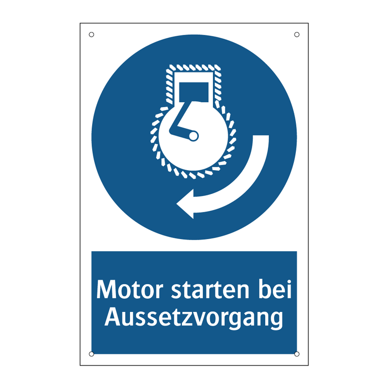 Motor starten bei Aussetzvorgang
