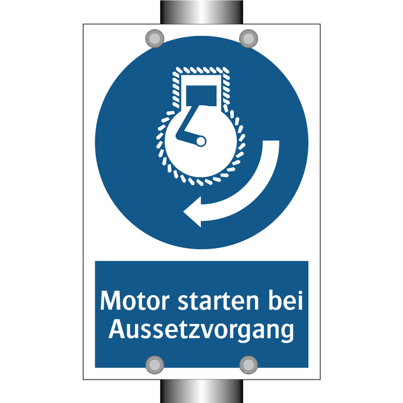 Motor starten bei Aussetzvorgang
