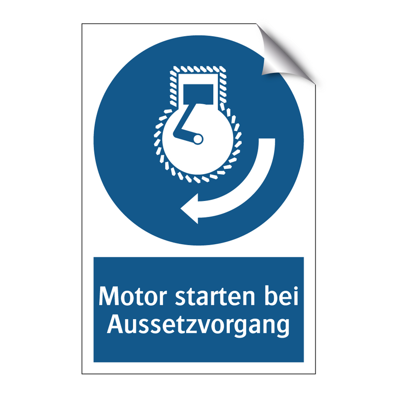 Motor starten bei Aussetzvorgang