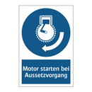 Motor starten bei Aussetzvorgang
