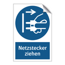 Netzstecker ziehen