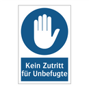 Kein Zutritt für Unbefugte