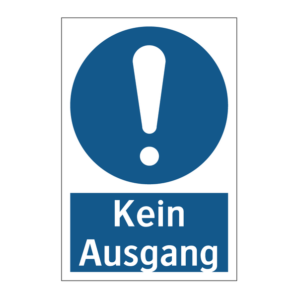 Kein Ausgang
