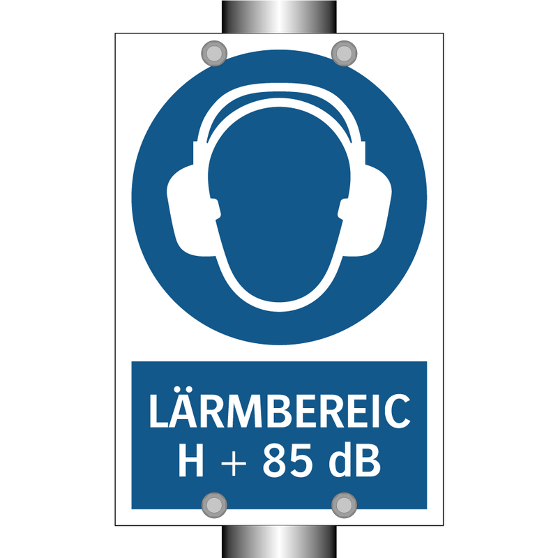 LÄRMBEREICH + 85 dB