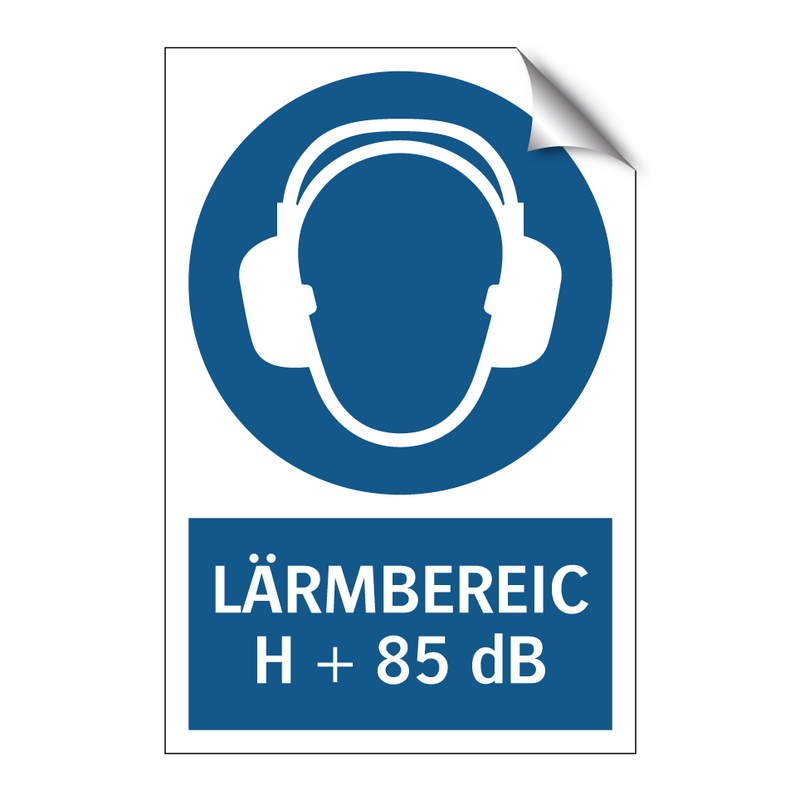 LÄRMBEREICH + 85 dB