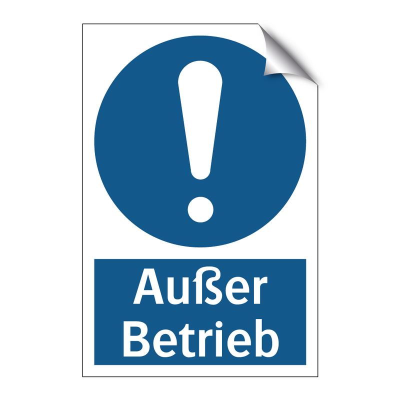 Außer Betrieb