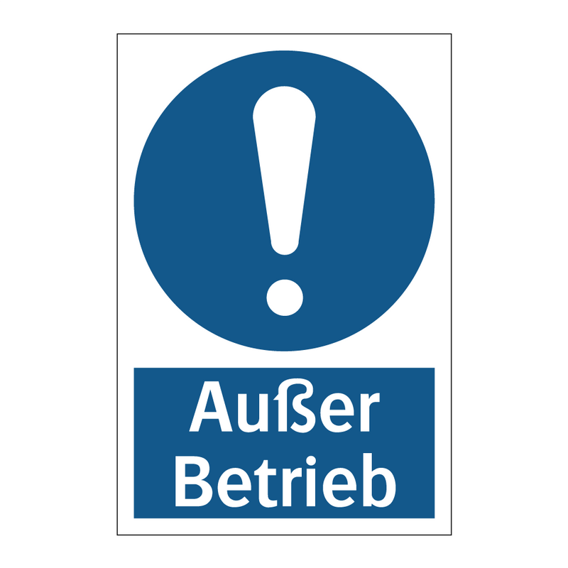Außer Betrieb