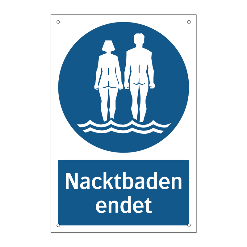 Nacktbaden endet