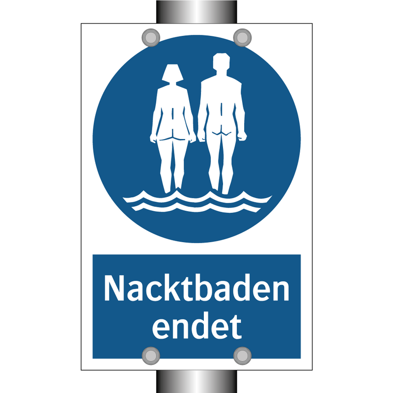 Nacktbaden endet