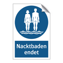 Nacktbaden endet