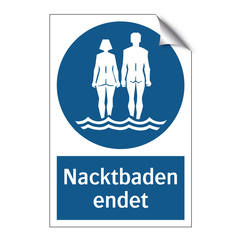 Nacktbaden endet