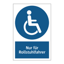 Nur für Rollstuhlfahrer