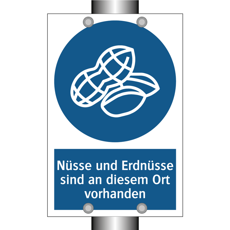 Nüsse und Erdnüsse sind an diesem Ort vorhanden