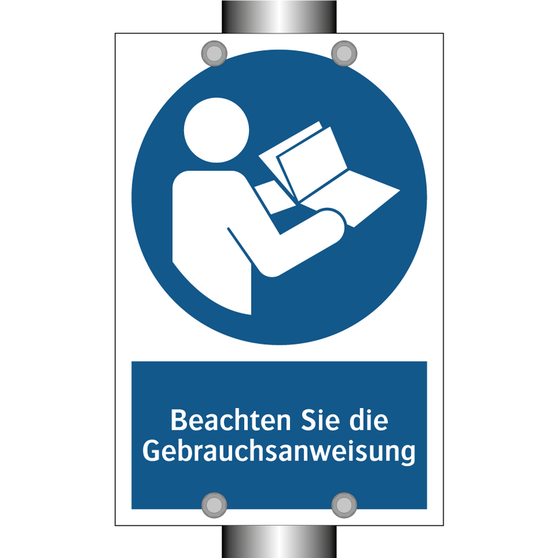 Beachten Sie die Gebrauchsanweisung