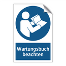 Wartungsbuch beachten