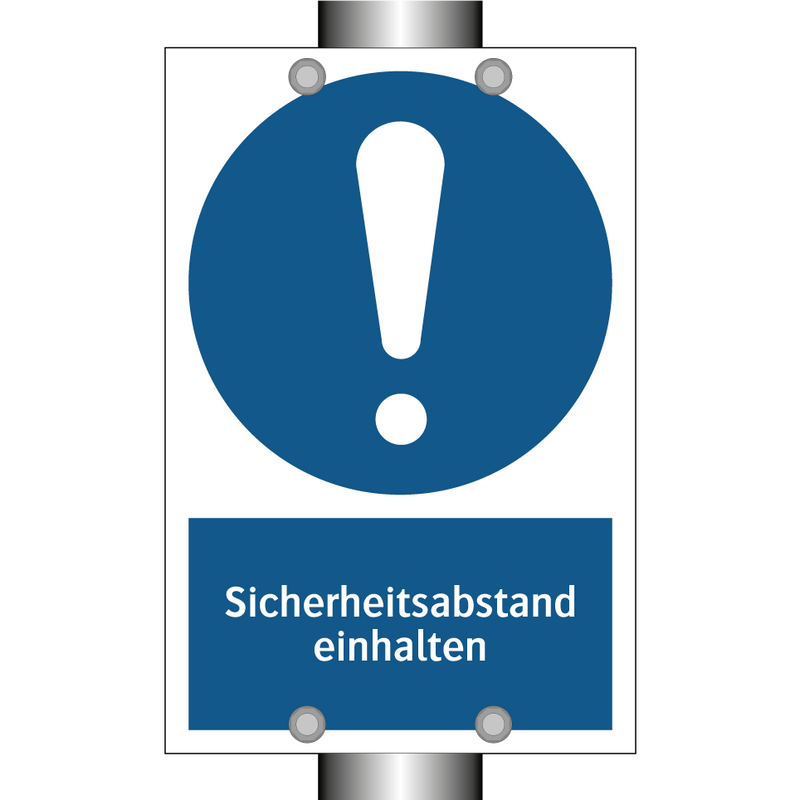 Sicherheitsabstand einhalten