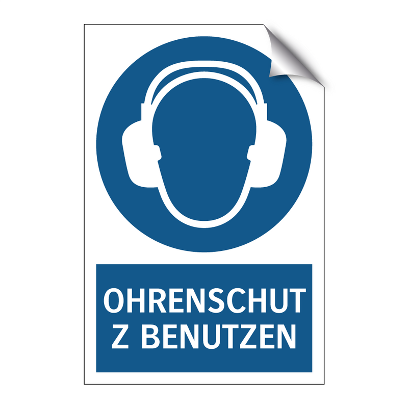 OHRENSCHUTZ BENUTZEN