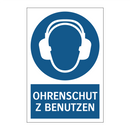 OHRENSCHUTZ BENUTZEN