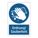 Ordnung! Sauberkeit