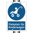 Parkplatz für Kinderwagen