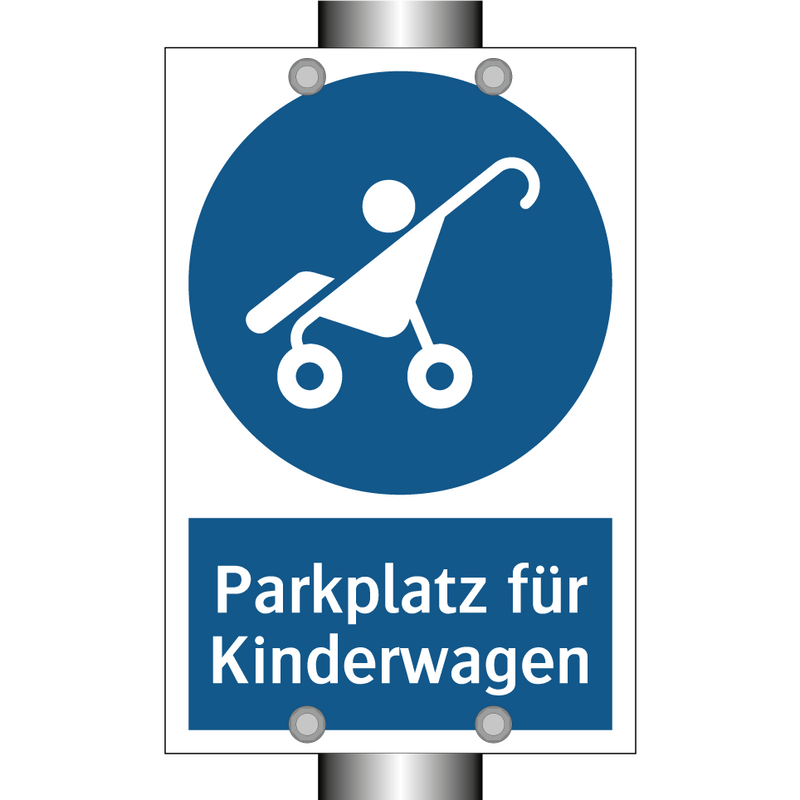 Parkplatz für Kinderwagen