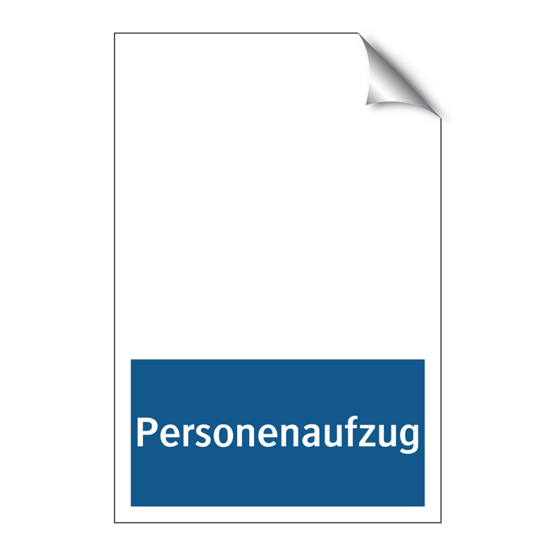 Personenaufzug