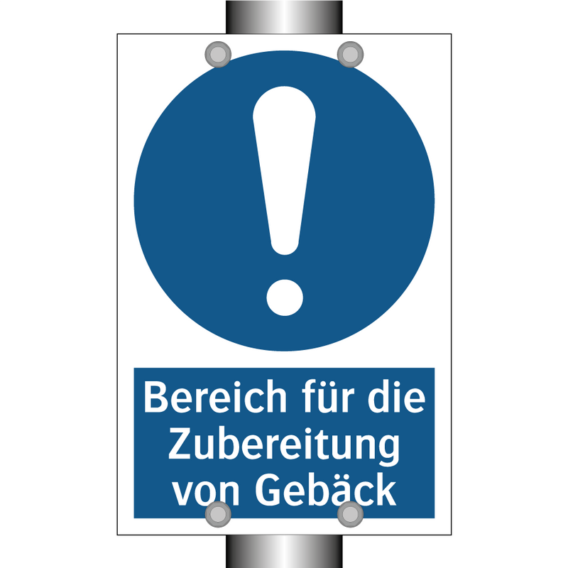 Bereich für die Zubereitung von Gebäck