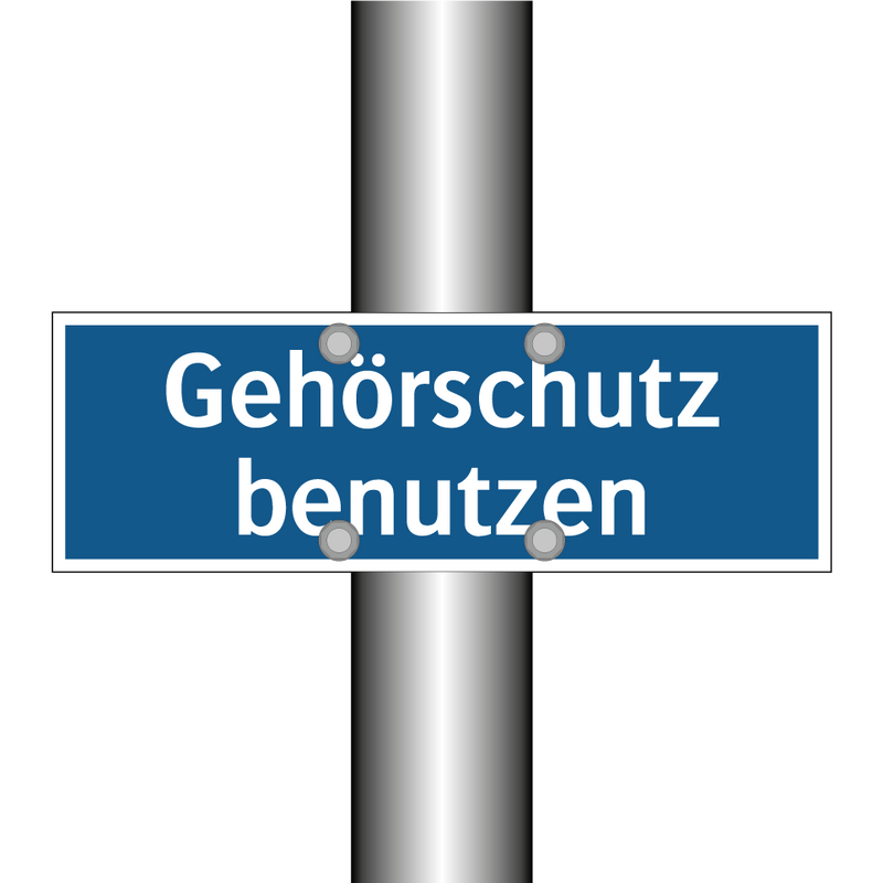 Gehörschutz benutzen