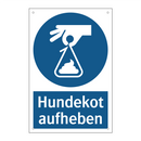 Hundekot aufheben