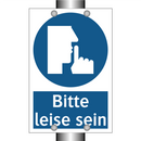 Bitte leise sein