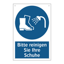 Bitte reinigen Sie Ihre Schuhe