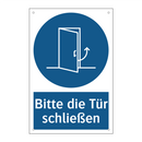 Bitte die Tür schließen