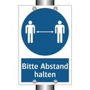 Bitte Abstand halten