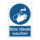 Bitte Hände waschen