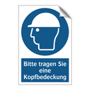 Bitte tragen Sie eine Kopfbedeckung