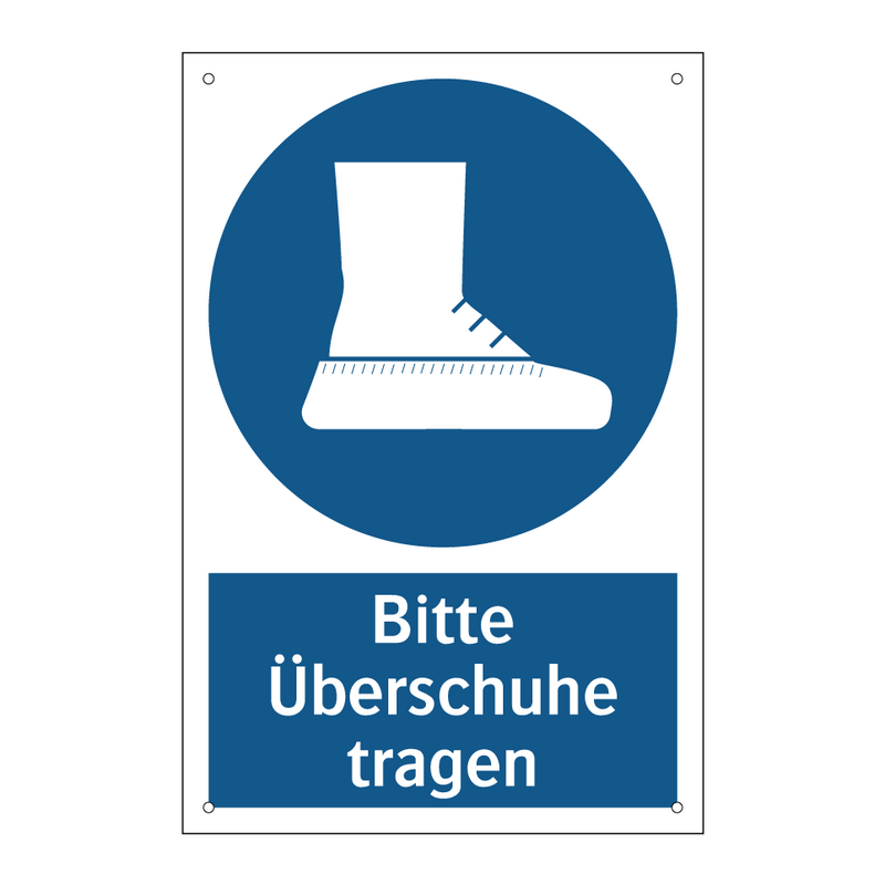Bitte Überschuhe tragen