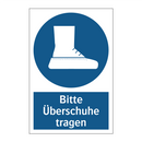 Bitte Überschuhe tragen