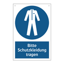 Bitte Schutzkleidung tragen