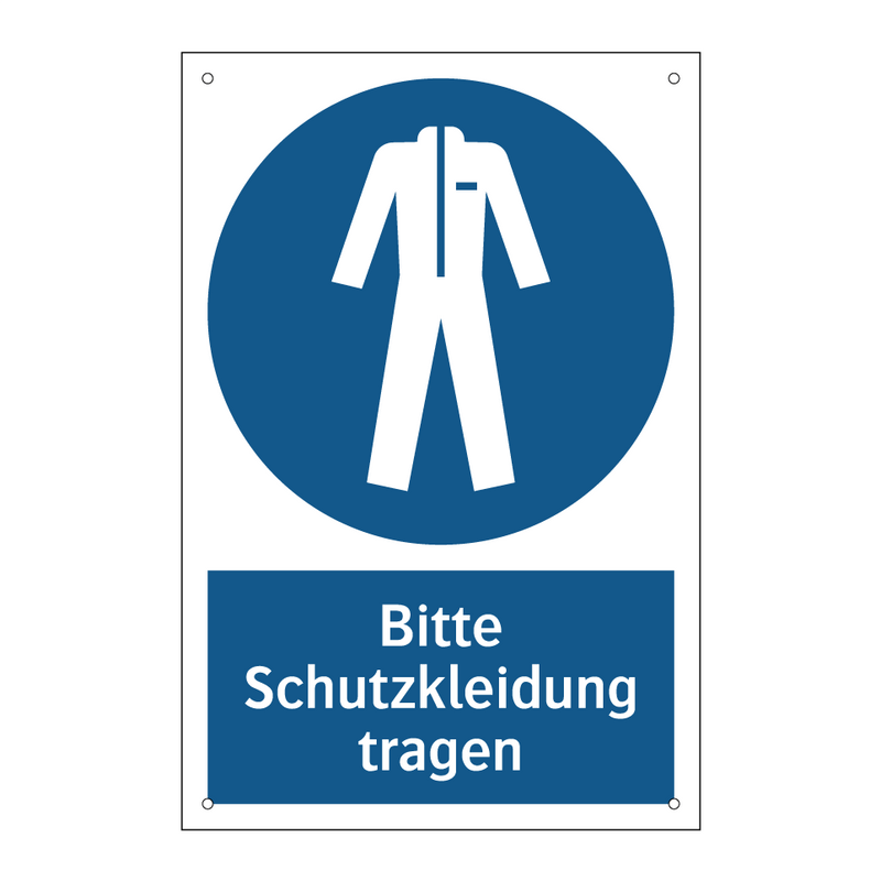 Bitte Schutzkleidung tragen