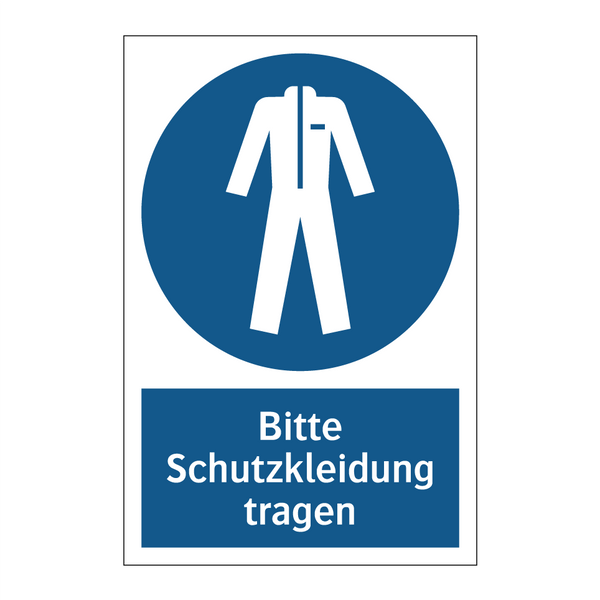 Bitte Schutzkleidung tragen