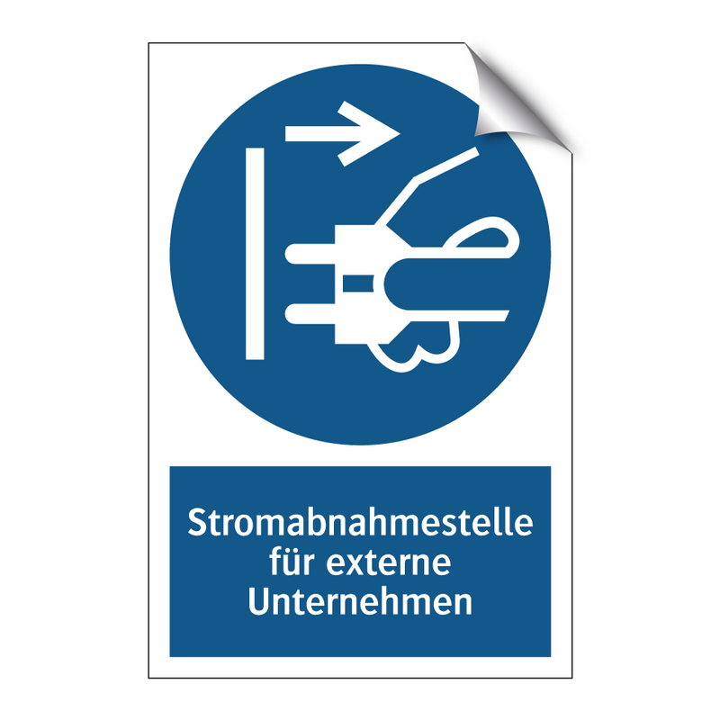 Stromabnahmestelle für externe Unternehmen