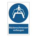 Rückenschmerzen vorbeugen