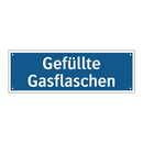 Gefüllte Gasflaschen