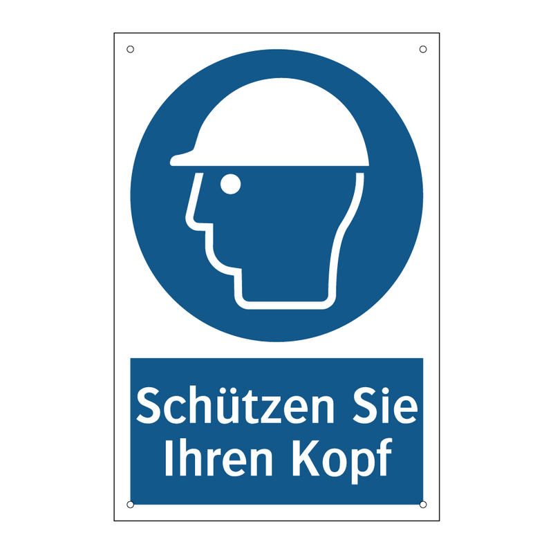 Schützen Sie Ihren Kopf