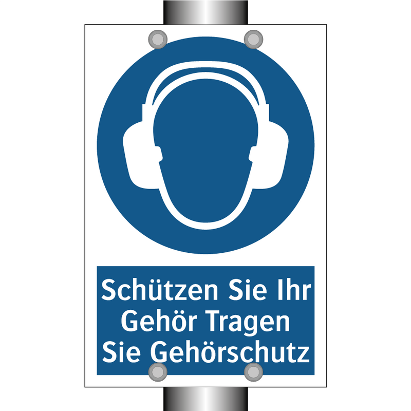 Schützen Sie Ihr Gehör Tragen Sie Gehörschutz