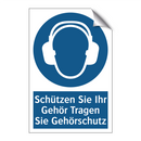 Schützen Sie Ihr Gehör Tragen Sie Gehörschutz