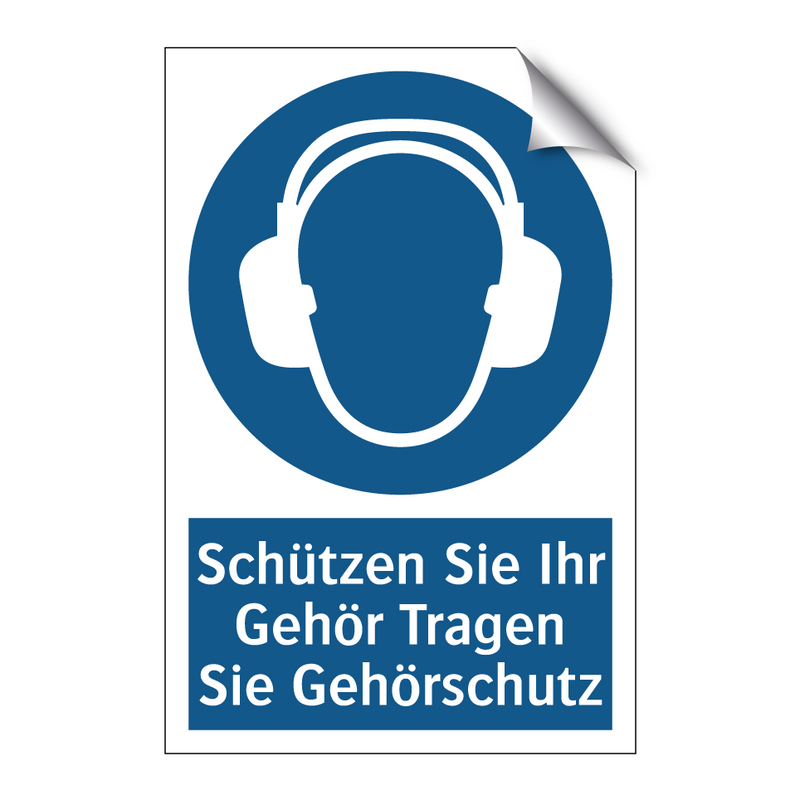 Schützen Sie Ihr Gehör Tragen Sie Gehörschutz