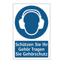 Schützen Sie Ihr Gehör Tragen Sie Gehörschutz
