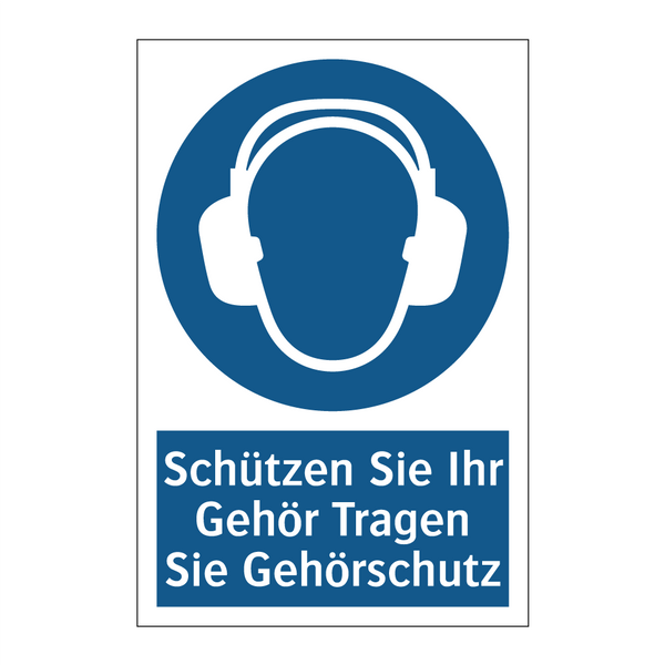 Schützen Sie Ihr Gehör Tragen Sie Gehörschutz